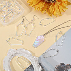 20Pcs Alloy Open Back Bezel Pendants&nbsp;FIND-CA0011-50S