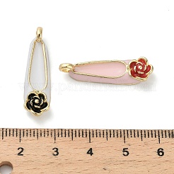 Alloy Enamel Pendants&nbsp;ENAM-I070-01G