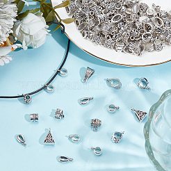 150Pcs 10 Styles Alloy Hangers Links&nbsp;FIND-GO0003-88