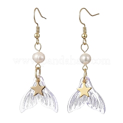 Glass Dangle Earrings&nbsp;EJEW-JE07309