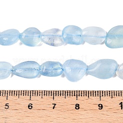 Natural Aquamarine Beads Strands&nbsp;G-R445-8x10-36