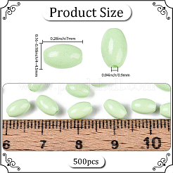 500Pcs Baking Paint Glass Seed Beads&nbsp;SEED-PA0001-05C