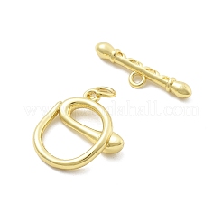 Brass Toggle Clasps&nbsp;KK-A223-35G
