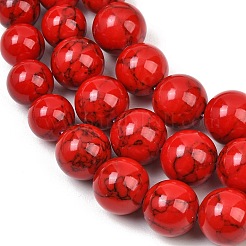 Synthetic Turquoise Graduated Beads Strands&nbsp;GG-CBA2AE1-A04-C