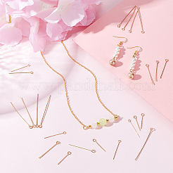 200Pcs 4 Styles Brass Eye Pin&nbsp;KK-BC0013-37