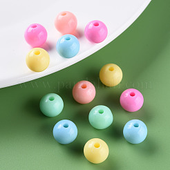 Opaque Acrylic Beads&nbsp;MACR-S370-C10mm-M1