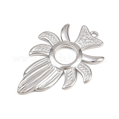 304 Stainless Steel Pendants&nbsp;STAS-L313-09P