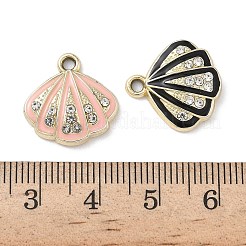 Alloy Enamel Rhinestone Pendants&nbsp;FIND-L024-14G