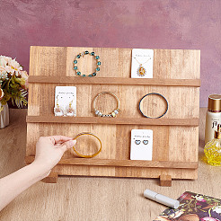 3 Layer Wood Display Stands&nbsp;ODIS-WH0078-30A
