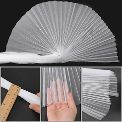 Polyester Pleated Fabric&nbsp;DIY-WH20007-674A