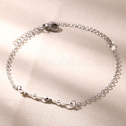 Mother's Day 201 Stainless Steel Link Bracelets&nbsp;WG2A4DB-02