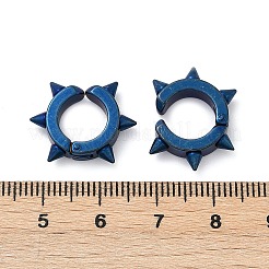 201 Stainless Steel Cuff Earring&nbsp;EJEW-C131-07BL
