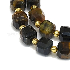 Natural Tiger Eye Beads Strand&nbsp;G-I376-D10-01