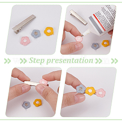 120Pcs 12 Colors Polyester Ornament Accessories&nbsp;DIY-MA0005-17