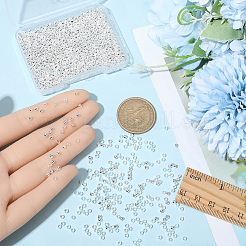 1400Pcs Brass Crimp Beads&nbsp;KK-BBC0022-06B-S