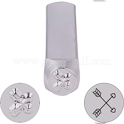 Iron Seal Stamps&nbsp;AJEW-BC0005-29G