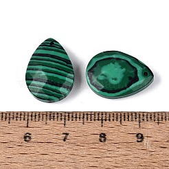 Synthetic Malachite Pendants&nbsp;G-N362-13K