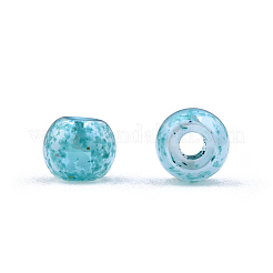 6/0 Imitation Jade Glass Seed Beads&nbsp;SEED-N004-006-20