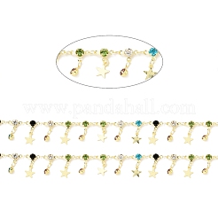 Handmade Glass Link Chains&nbsp;CHC-E023-06G