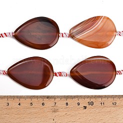 Natural Banded Agate/Striped Agate Beads Strands&nbsp;GG-CBAE0EB-01A-05