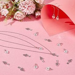 60Pcs Tibetan Style Alloy Pendants&nbsp;TIBE-CA0001-21