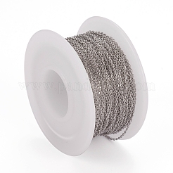 Tarnish Resistant 304 Stainless Steel Cable Chains&nbsp;CHS-D005-02P
