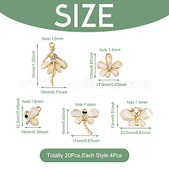 Resin Alloy Pendants&nbsp;FIND-EL0001-01