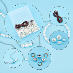 DIY Imitation Pearl Bracelet Necklace Making Kit&nbsp;DIY-PH0009-65
