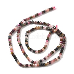 Natural Multicolor Tourmaline Beads Strands&nbsp;G-K373-B08-05