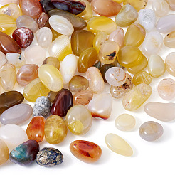 250G Dyed & Heated Natural Agate Beads&nbsp;G-TA0002-73B