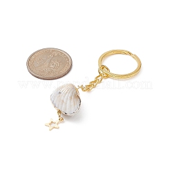 Shell Shape Acrylic Pendant Keychain&nbsp;KEYC-JKC00488
