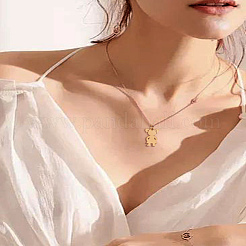 4Pcs 2 Colors 316 Surgical Stainless Steel Pendants&nbsp;STAS-LP0002-91