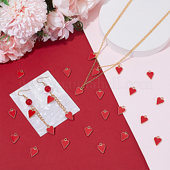 100Pcs Alloy Enamel Pendants&nbsp;ENAM-UN0001-38