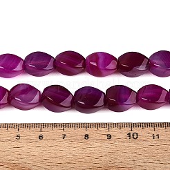Dyed & Heated Natural Agate Beads Strands&nbsp;G-N359-14A-04
