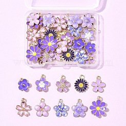 40Pcs 10 Styles Eco-Friendly Zinc Alloy Pendants&nbsp;FIND-FS0003-47