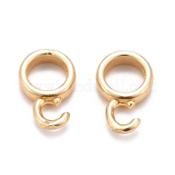 Brass Tube Bails&nbsp;ZIRC-I054-02G