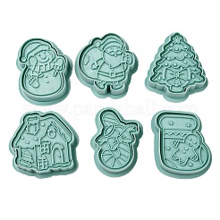 Christmas Theme Plastic Cookie Cutters&nbsp;LS-DIY-K061-06