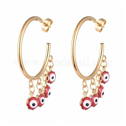 304 Stainless Steel Dangle Stud Earrings&nbsp;EJEW-JE04153-03