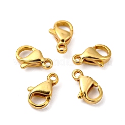 304 Stainless Steel Lobster Claw Clasps&nbsp;STAS-R050-9x5mm-02