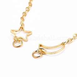 Star & Moon Bracelet Makings&nbsp;AJEW-JB00971