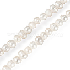 1 Strand Natural Cultured Freshwater Pearl Beads Strands&nbsp;PEAR-TA0001-47