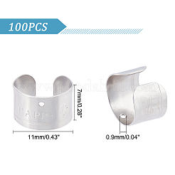 100Pcs 316 Stainless Steel Ear Cuff Findings&nbsp;STAS-DC0007-87