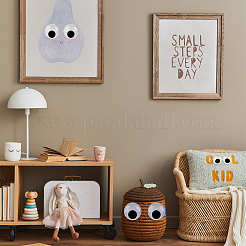 3Pairs 3 Styles Adhesive Back Plastic Doll Eyes&nbsp;DOLL-OC0001-05