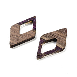 Walnut Wood Pendants&nbsp;FIND-Z050-02B