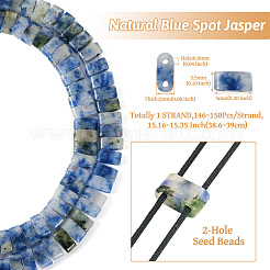 Natural Blue Spot Jasper Multi Strand Links&nbsp;G-TAC0005-04A