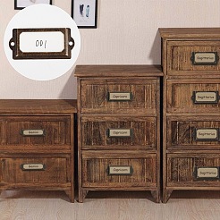 Iron Name Card Label Holder Frames&nbsp;IFIN-GA0001-03