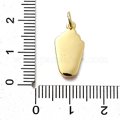 Brass Enamel Pendants&nbsp;KK-P295-03G
