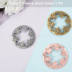 Zinc Alloy Candle Lids&nbsp;PALLOY-PH0013-60