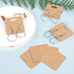 200Pcs Paper Earring Display Cards&nbsp;CDIS-CN0001-02A