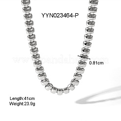 304 Stainless Steel Bean Link Chain Necklaces & Bracelets Sets for Unisex&nbsp;KH5029-1